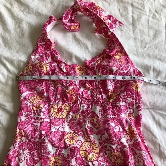 Lilly Pulitzer Lavin Chum Bucket Halter Dress - Picture 8 of 12